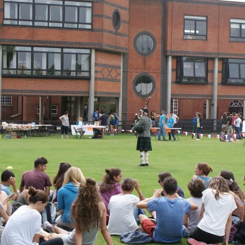 ILC Ipswich Summer School students are at activities.